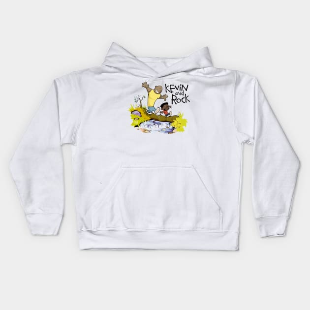 Best Friends Forever Kids Hoodie by hellboy